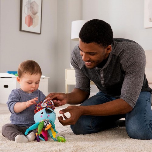 Lamaze Captain Calamari| Octopus Toy | Baby Toys | Stroller Toys | 0 months +